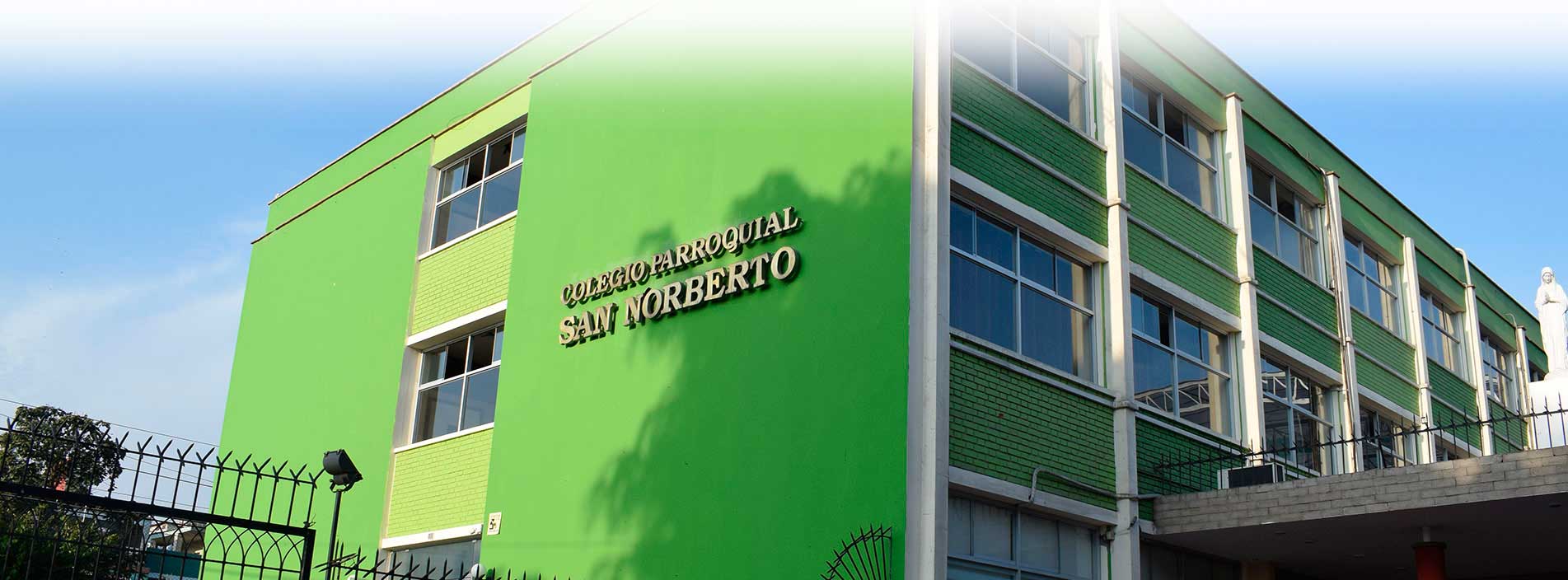 Fachada colegio san norberto
