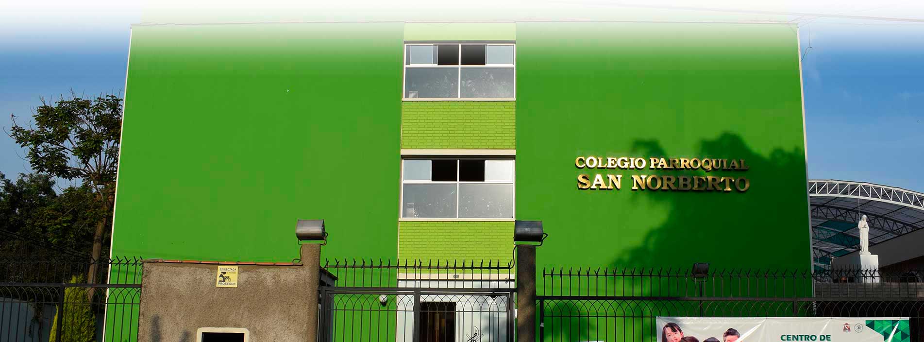 Fachada colegio san norberto